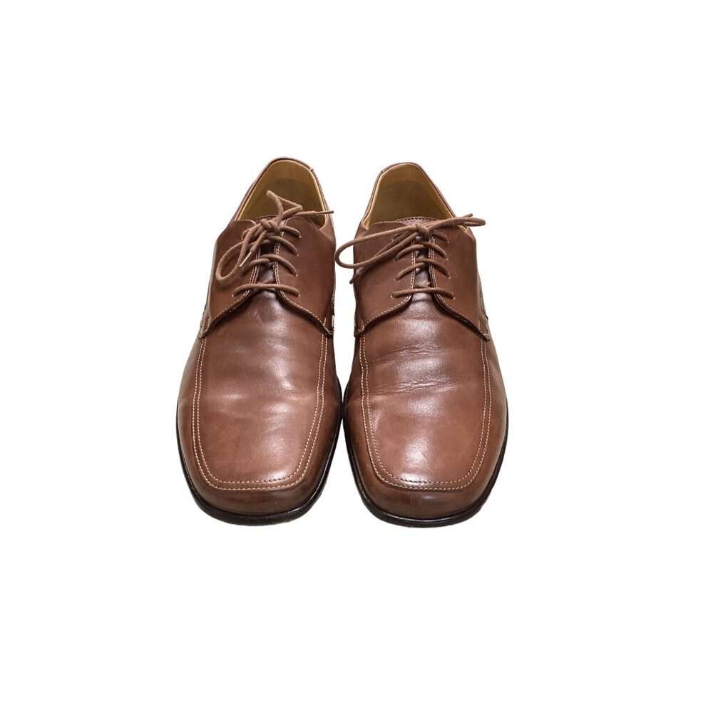 Bruno Magli Men’s Boden Brown Leather Shoes Size 9M SKU 668